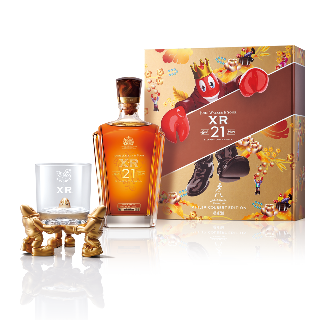 John Walker & Sons XR 21 x Philip Colbert Mid-Autumn Festival Edition Giftbox  (75cl)